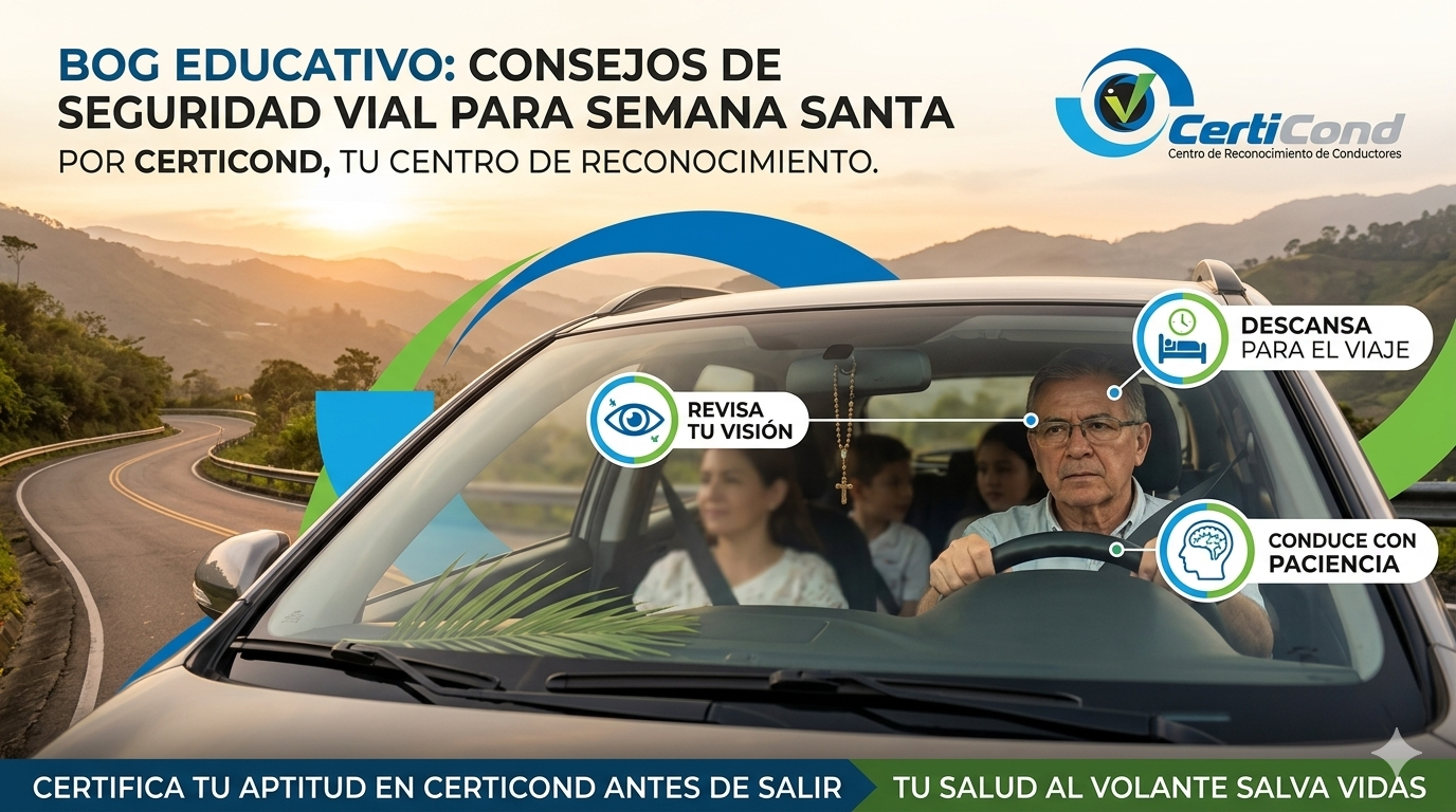 Tu Salud al Volante es tu Mejor Pasajero esta Semana Santa.